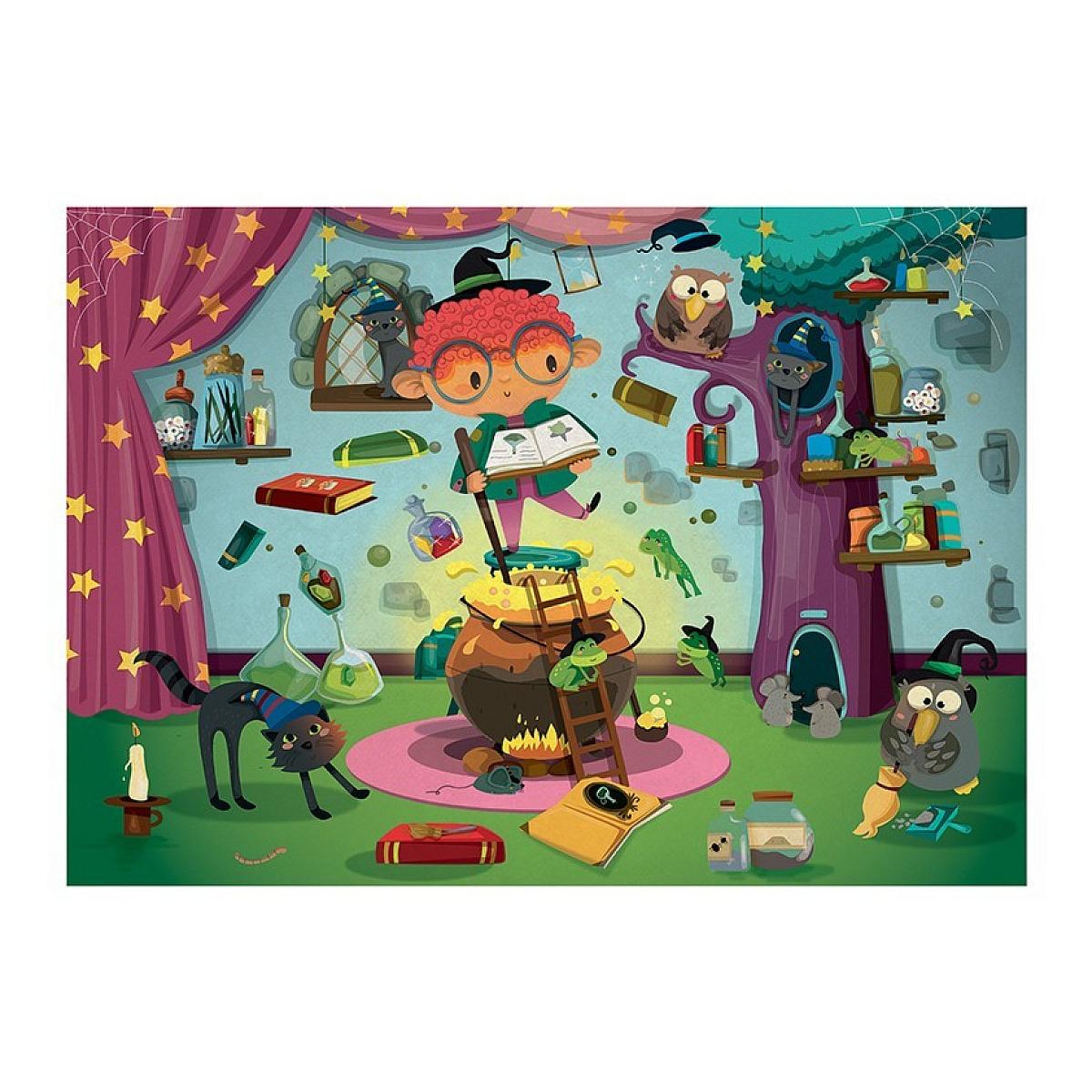 Voir la diapositive 2 : Sentosphere Puzzle calypto L apprenti magicien 54 pcs