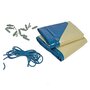 Voir la diapositive 1 : SUNBAY Bâche hiver pour piscine bois rectangulaire ADELFI - 6 x 4 m