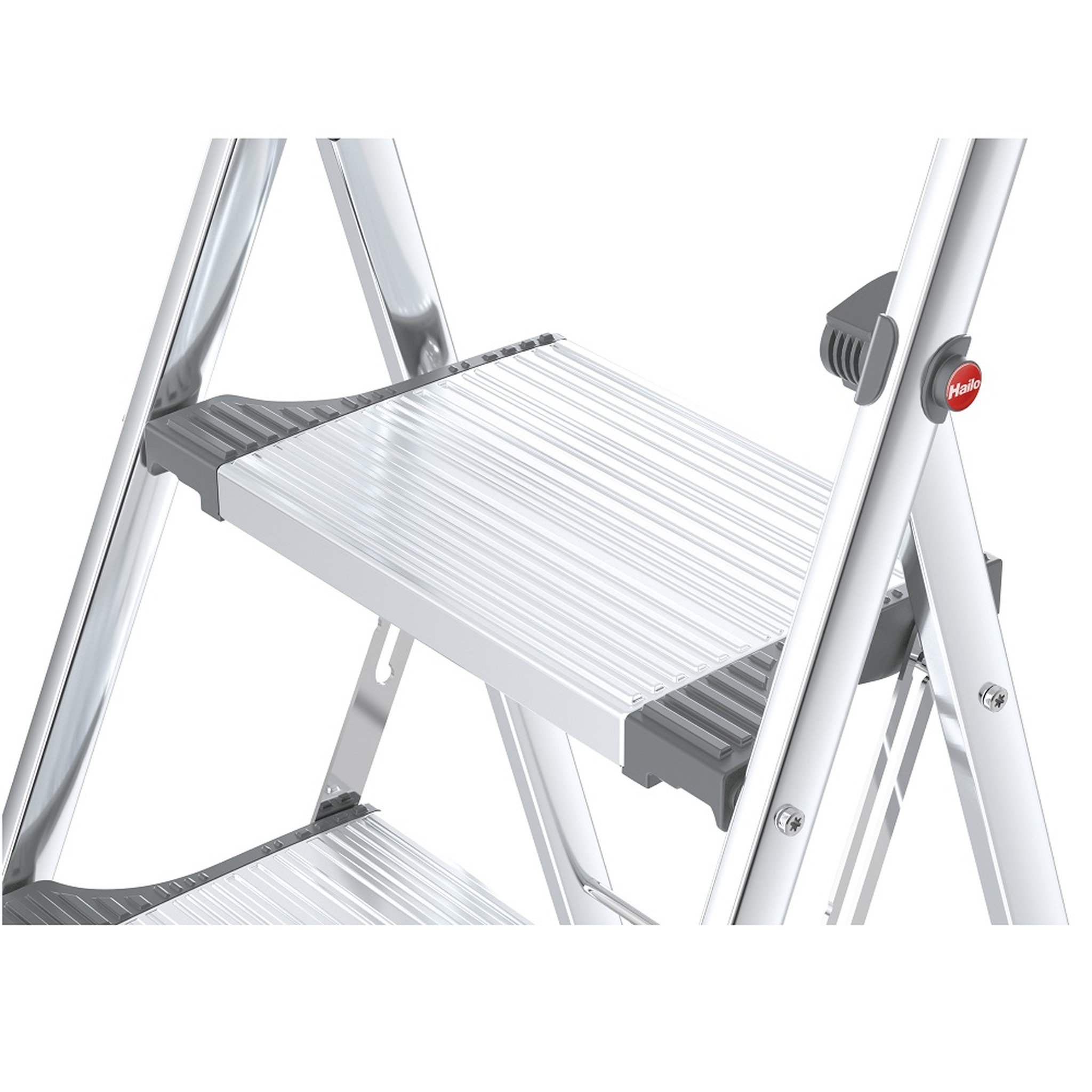 Voir la diapositive 6 : HAILO Marchepied pliant alu LivingStep Plus - 2m
