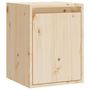 Voir la diapositive 2 : VIDAXL Armoire murale 30x30x40 cm Bois de pin massif