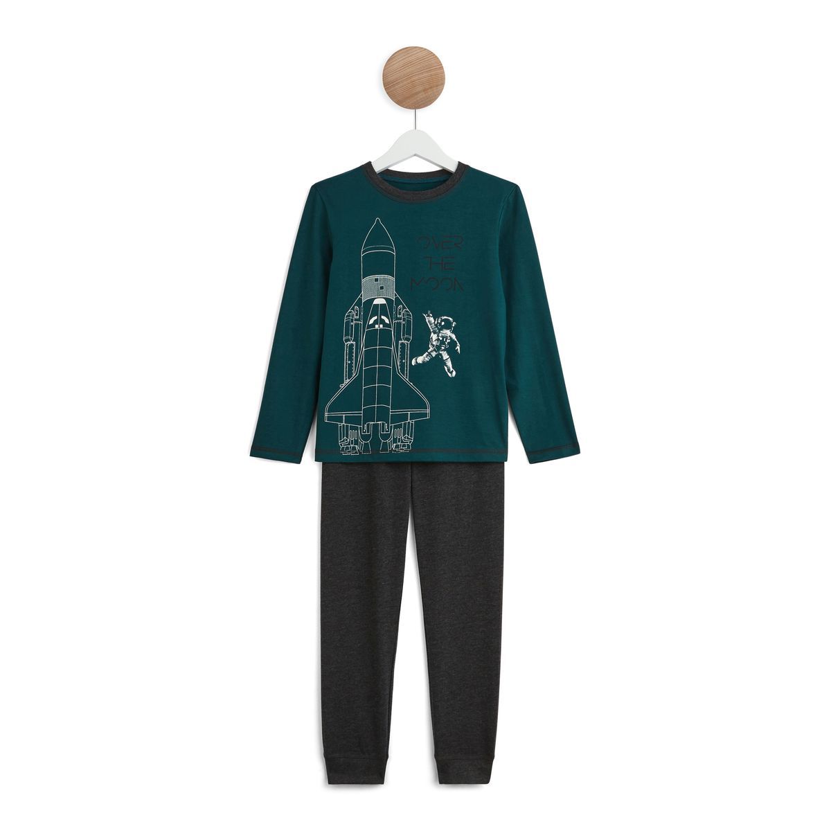 IN EXTENSO Ensemble pyjama fusée garçon