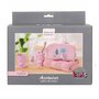 Voir la diapositive 4 : Paris Prix Set 4 Accessoires Salle de Bain Enfant  Chaton  Rose