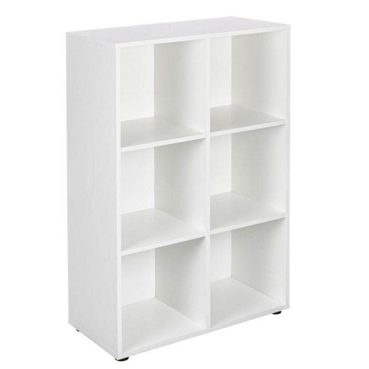 Paris Prix Étagère 6 Cases  Jake  110cm Blanc