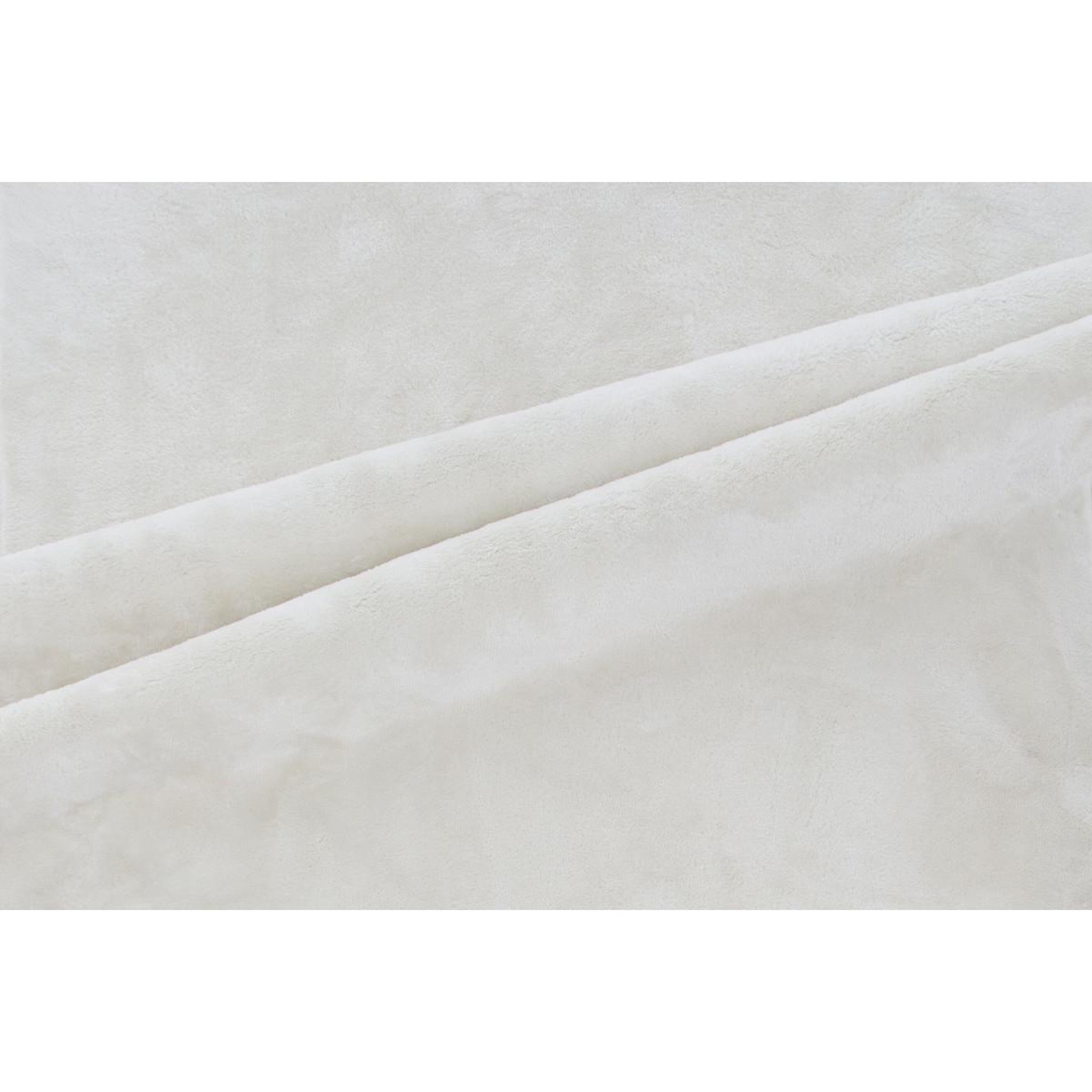 Voir la diapositive 5 : Paris Prix Tapis design uni  blanca  160x230cm blanc