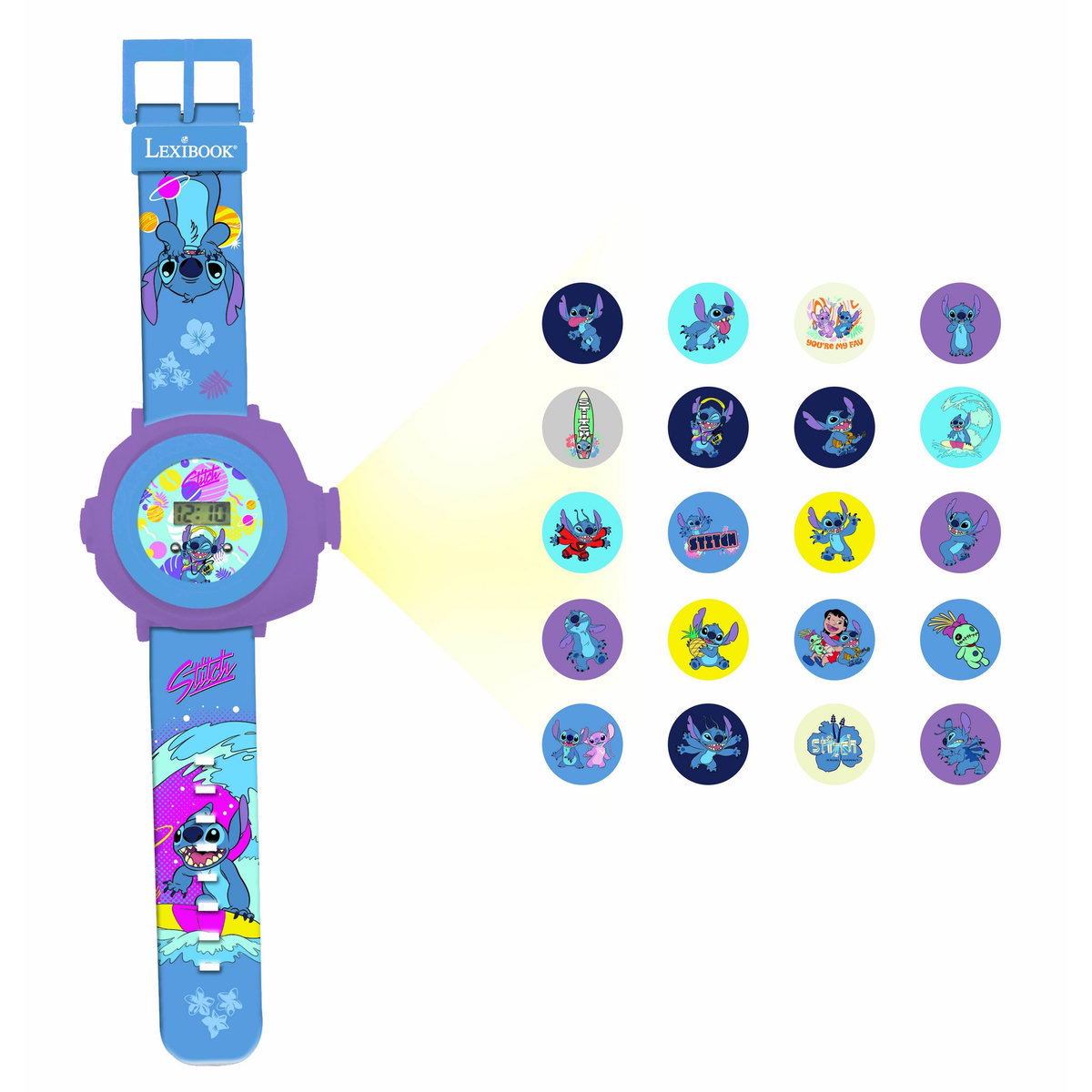 Lexibook Montre digitale avec projection Stitch