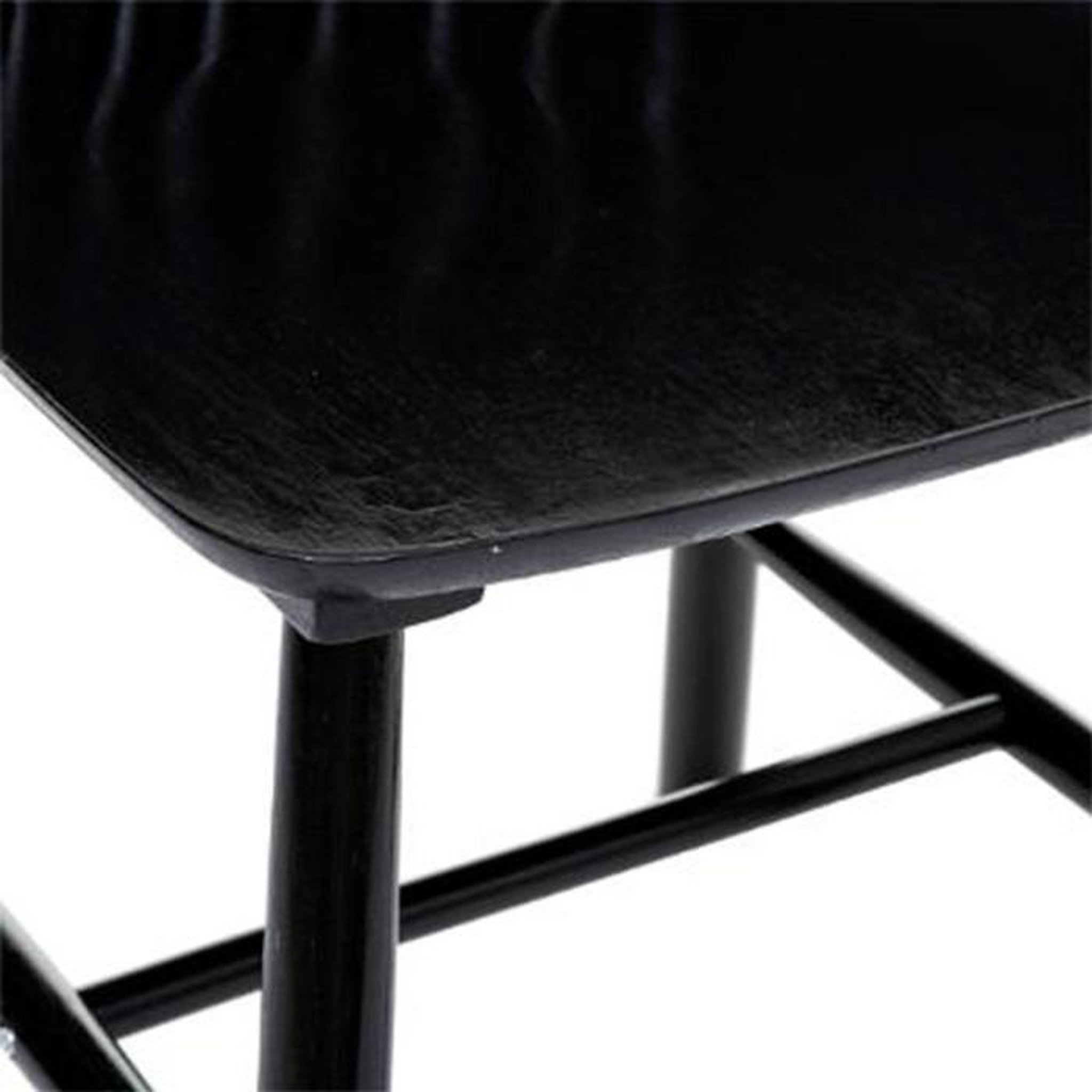 Voir la diapositive 3 : ATMOSPHERA Lot de 2 Chaises en Bois  Isabel  87cm Noir