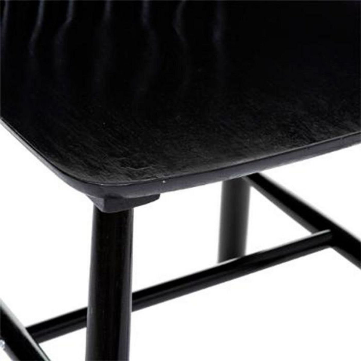 ATMOSPHERA Lot de 2 Chaises en Bois  Isabel  87cm Noir