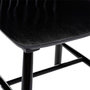 Voir la diapositive 3 : ATMOSPHERA Lot de 2 Chaises en Bois  Isabel  87cm Noir
