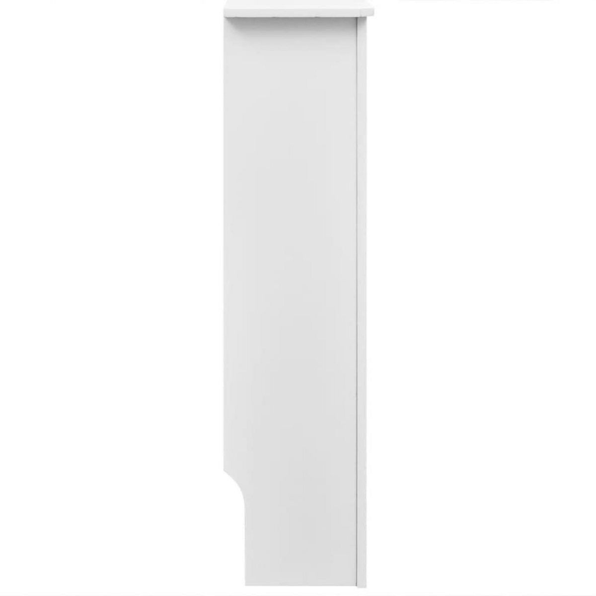 VIDAXL Cache-radiateurs 2 pcs blanc MDF 172 cm