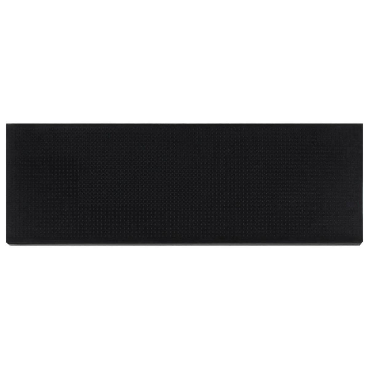 VIDAXL Marches d'escalier 10 pcs 25x75 cm caoutchouc