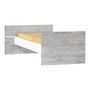Voir la diapositive 6 : BABY PRICE  Lit bébé combiné 120x60 évolutif en 90x190cm SCANDI,  coloris gris 