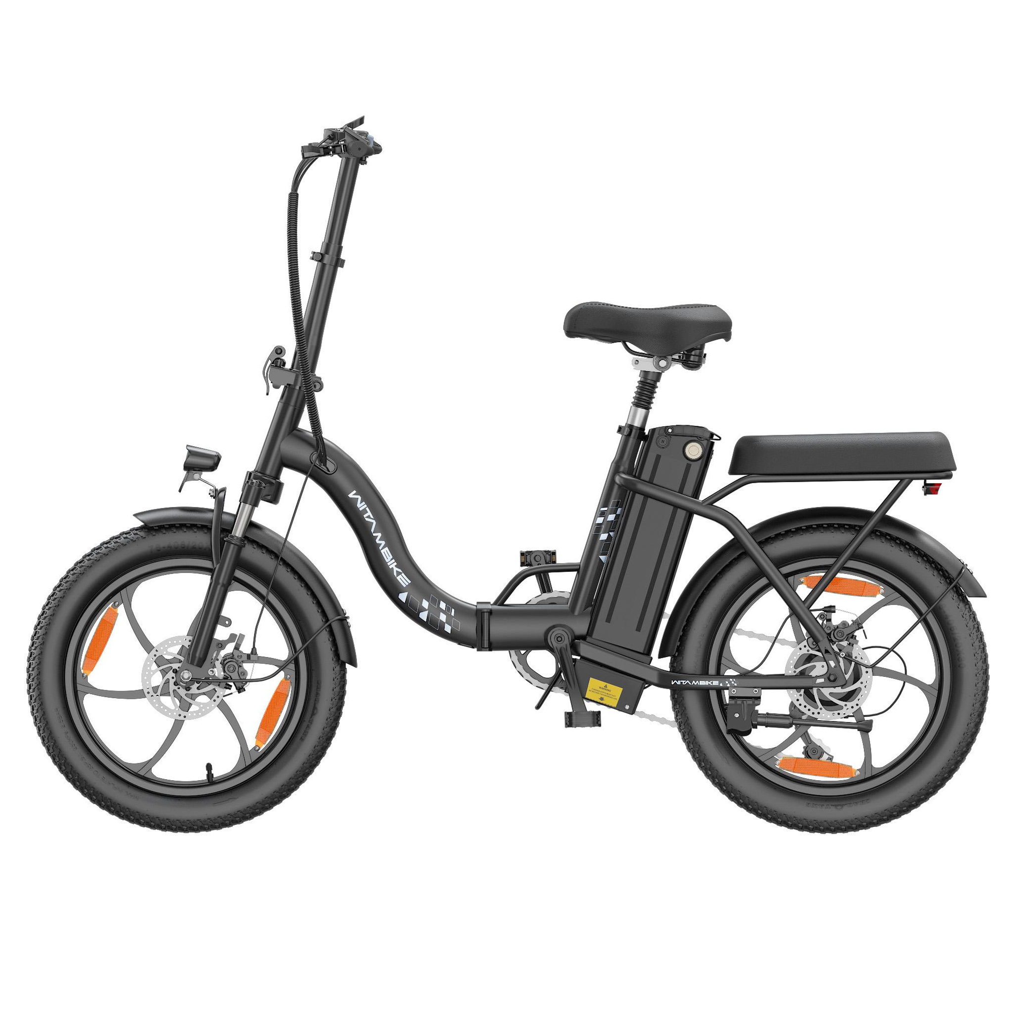 Voir la diapositive 1 : WITAMBIKE Vélo électrique pliant Witambike C16