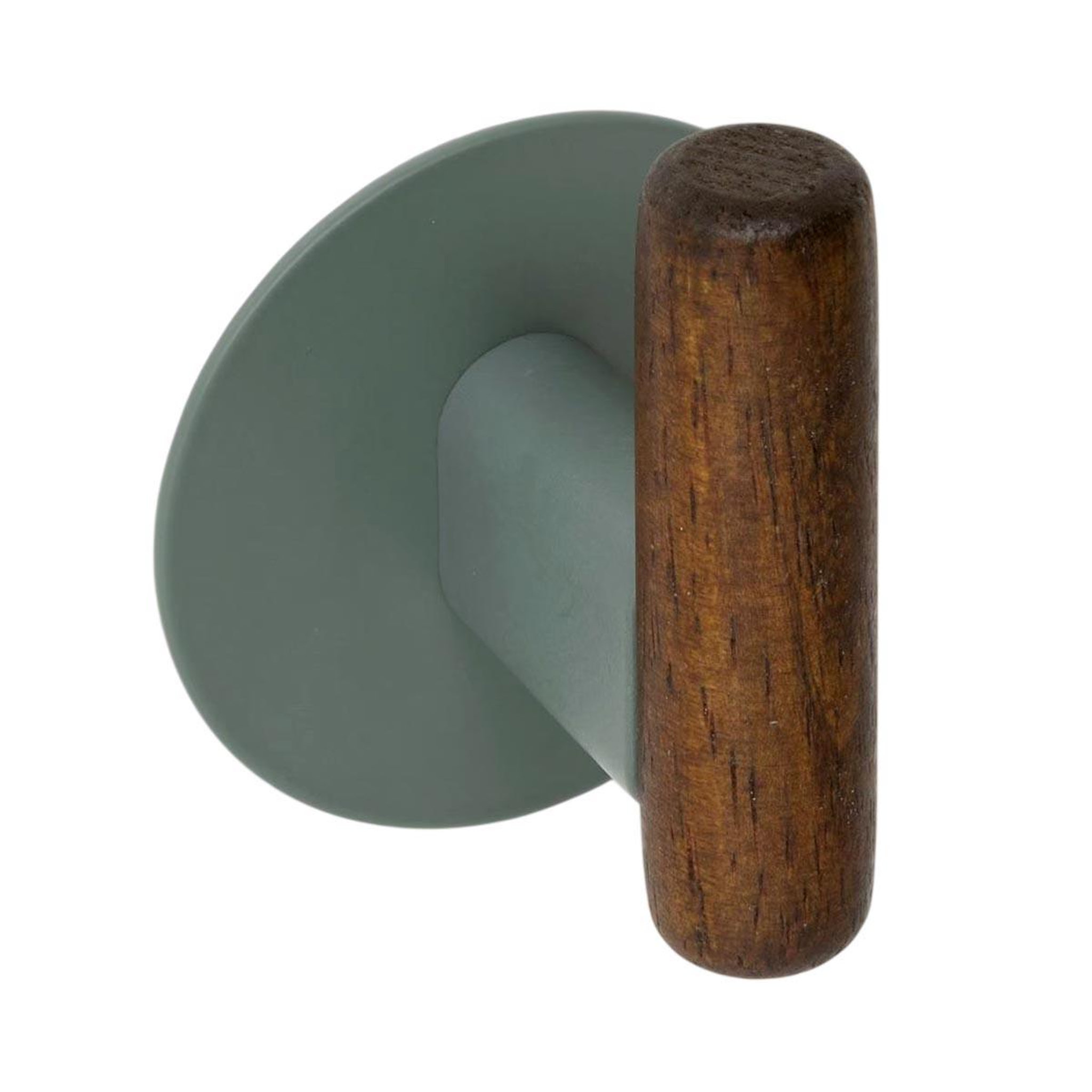 Voir la diapositive 2 : FIVE Lot de 2 patères adhésives  cassie  8cm vert