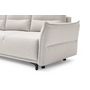 Voir la diapositive 4 : LISA DESIGN Arya - canapé d'angle convertible - avec coffre - 5 places - style contemporain - gauche