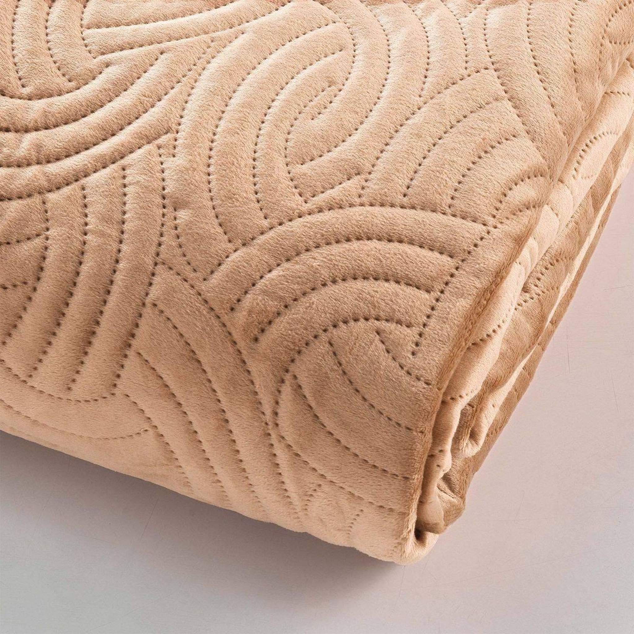 Voir la diapositive 4 : Douceur d'Intérieur Couvre-lit & 2 housses de coussin  solange  220x240cm lin