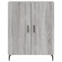 Voir la diapositive 5 : VIDAXL Buffet sonoma gris 69,5x34x90 cm bois d'ingenierie