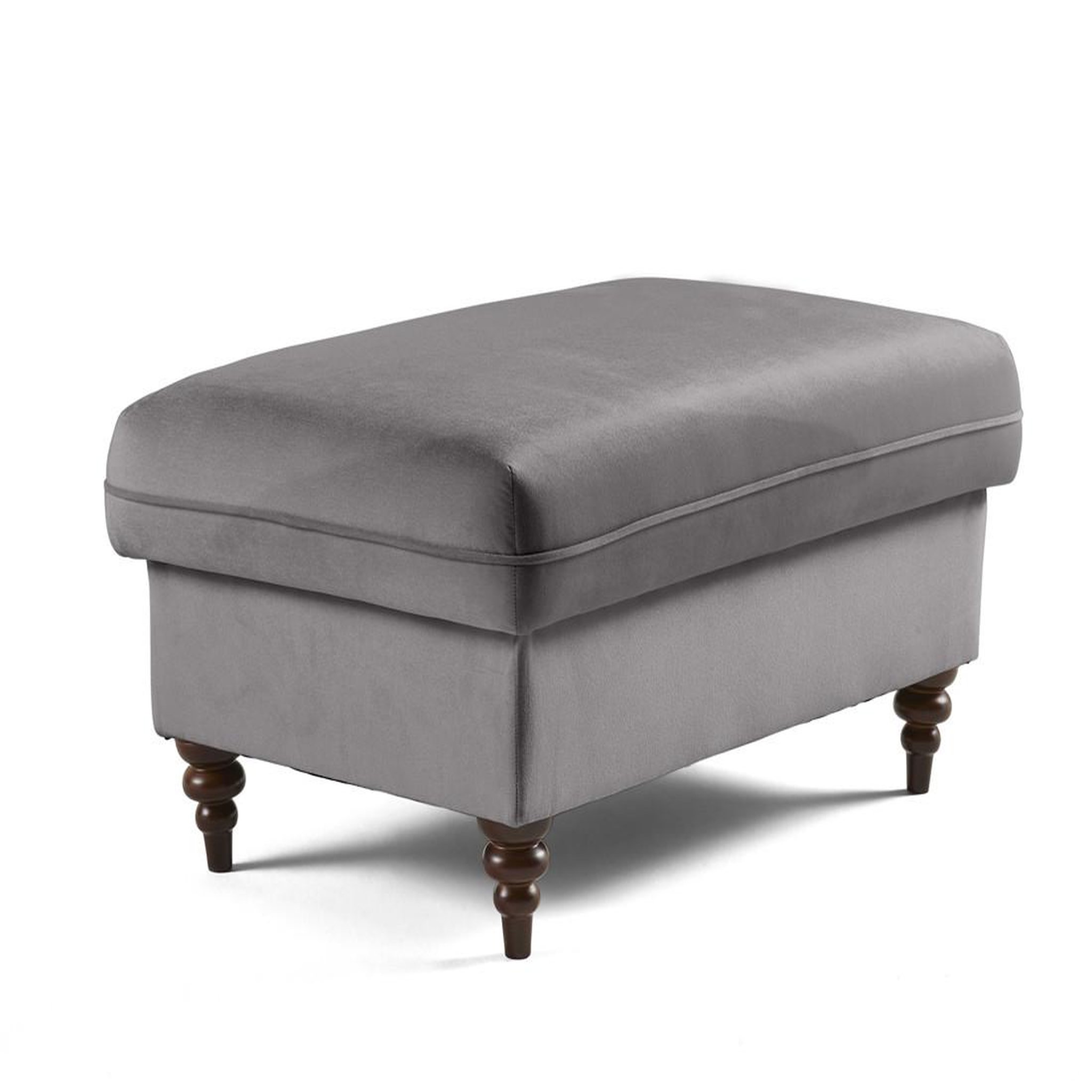Voir la diapositive 4 : BEST MOBILIER Flamingo - pouf en velours