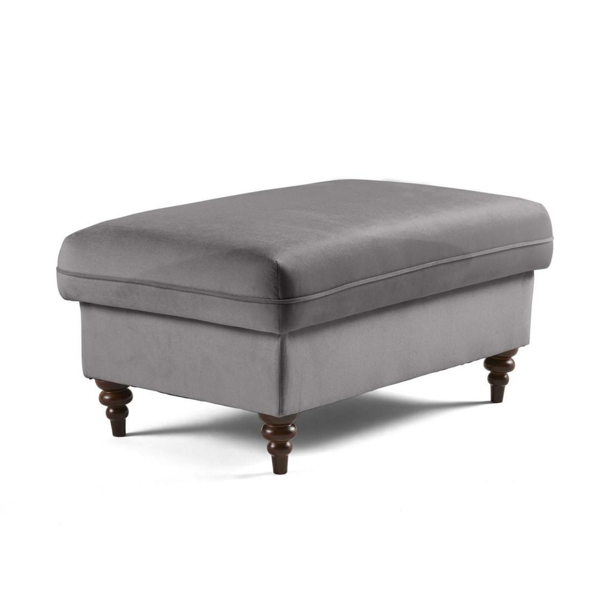 BEST MOBILIER Flamingo - pouf en velours