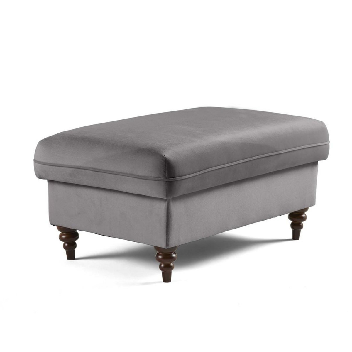 BEST MOBILIER Flamingo - pouf en velours