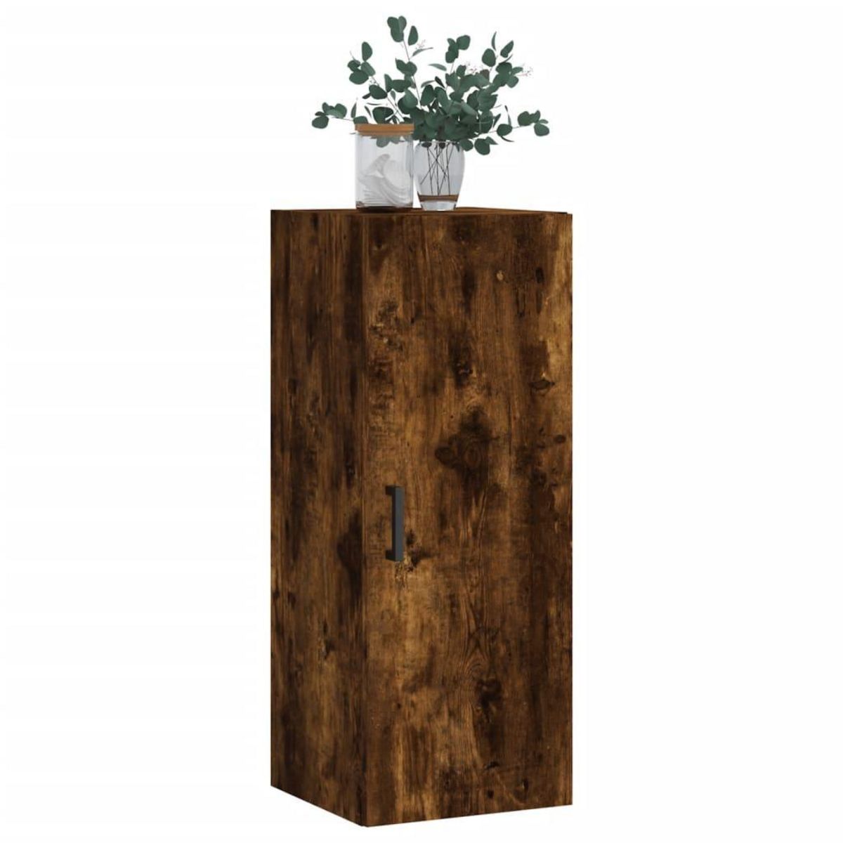 VIDAXL Armoire murale chene fume 34,5x34x90 cm