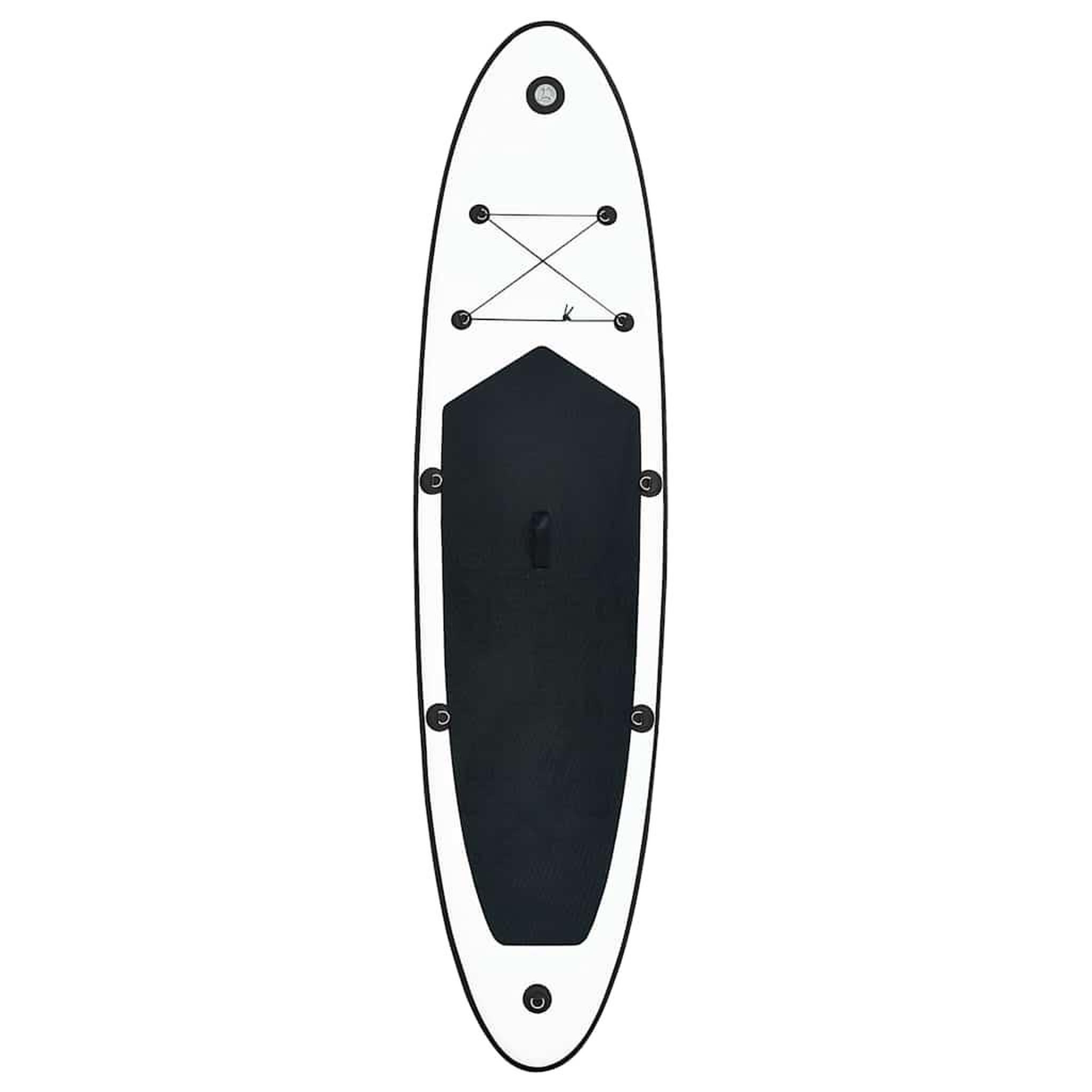 Voir la diapositive 3 : VIDAXL Ensemble de planches sup gonflables noir et blanc