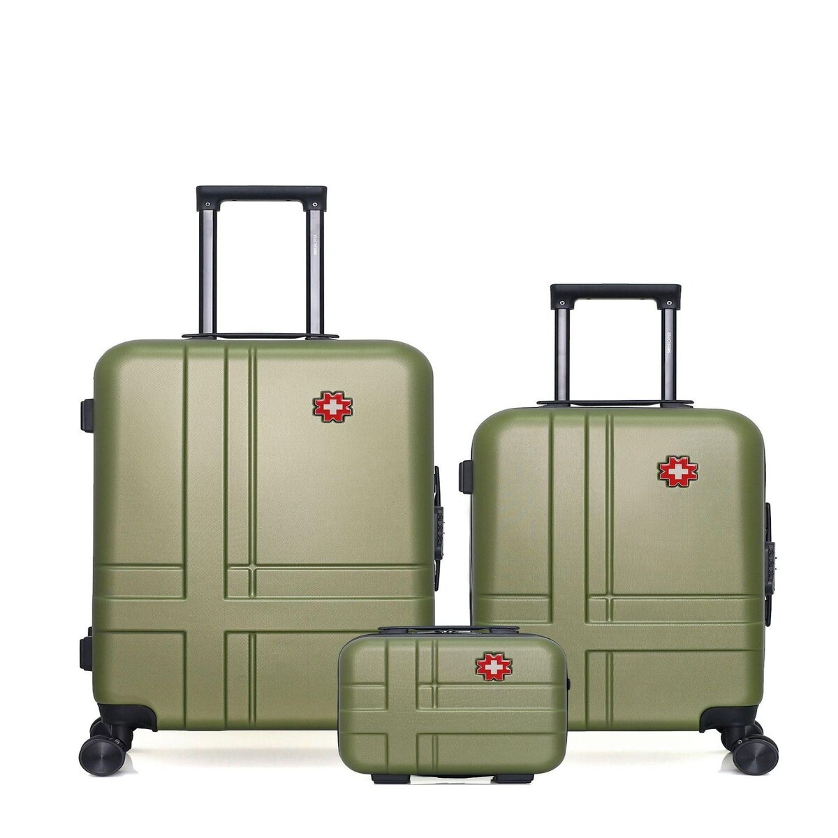 SWISS KOPPER SWISS KOPPER - LOT DE 3 - Valises weekend, cabine et vanity USTER