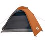 Voir la diapositive 5 : VIDAXL Tente de camping a dome 3 personnes orange impermeable