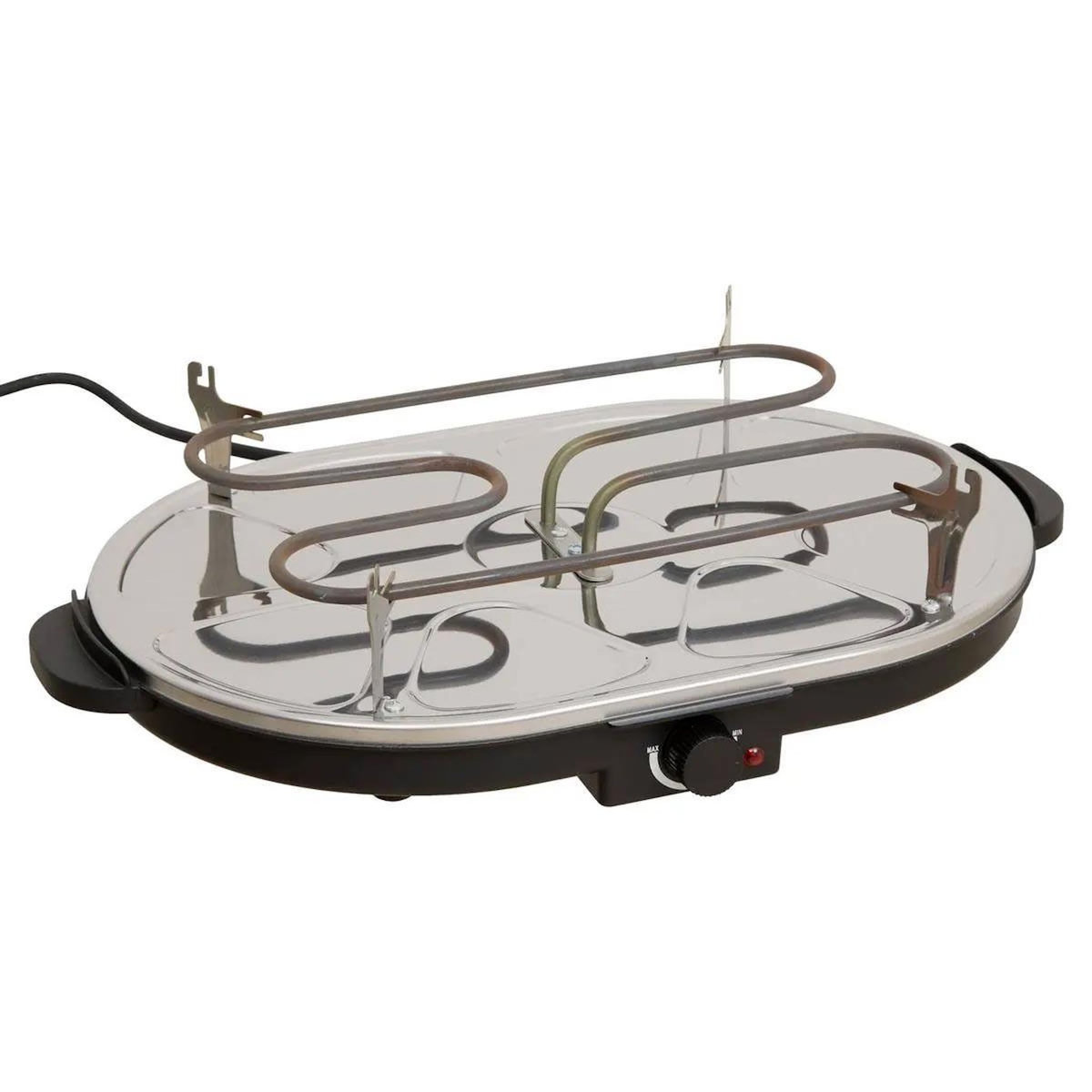 FIVE Appareil à Raclette  8 Personnes  47cm Noir