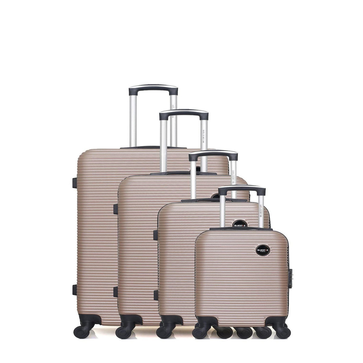 BLUESTAR BLUESTAR - Set de 4 Valises LONDON-M 75 cm 4 Roues