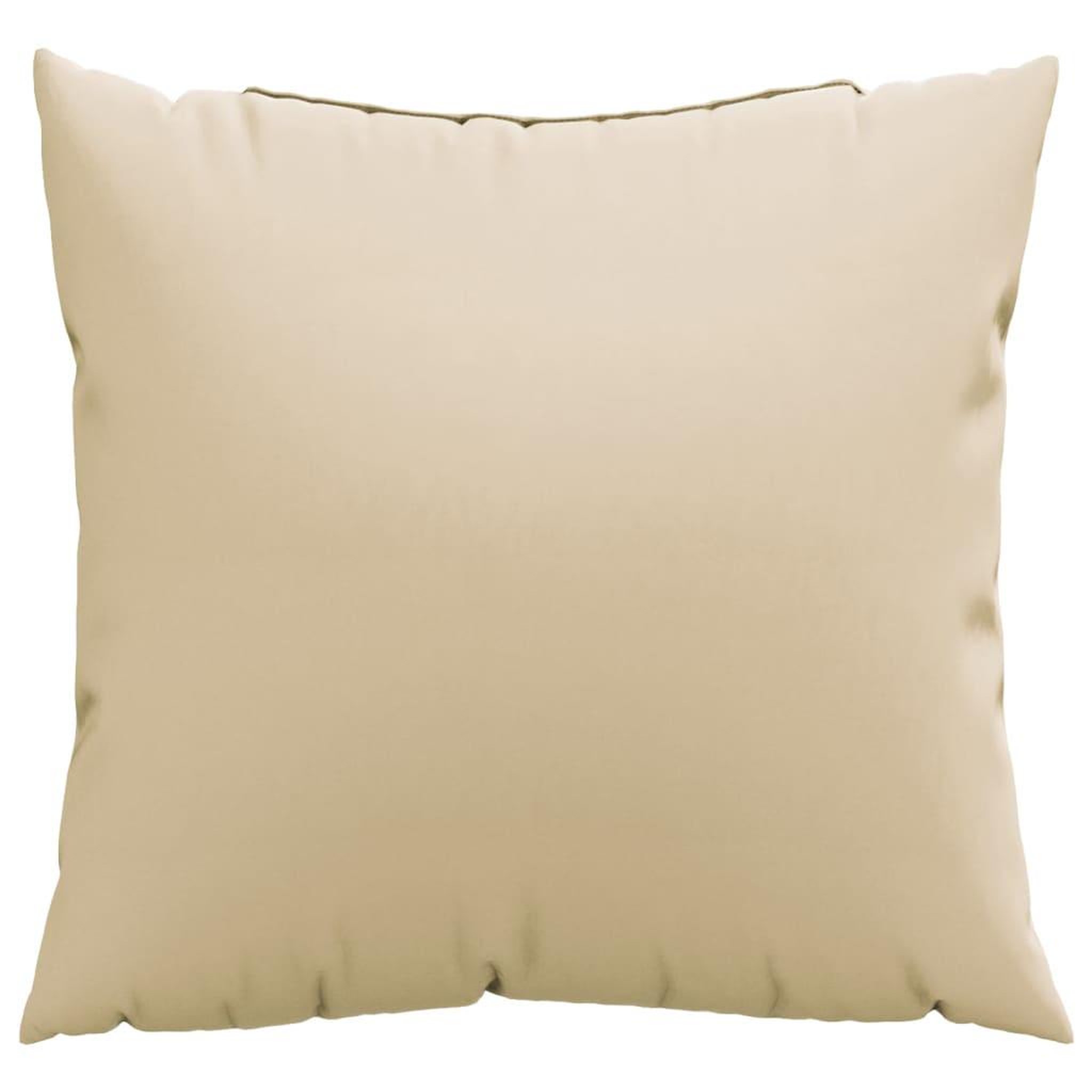 Voir la diapositive 3 : VIDAXL Coussins de canape lot de 4 beige 50x50 cm tissu