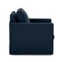 Voir la diapositive 4 : LISA DESIGN Serena - fauteuil déhoussable en velours
