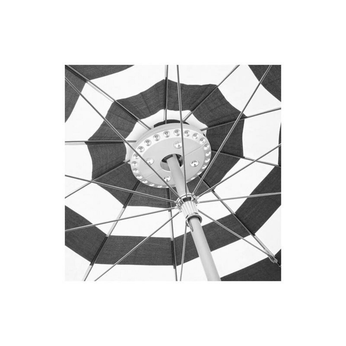 Cao LAMPE TENTE/PARASOL 28 LED ABS GRIS CAO - 999