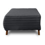 Voir la diapositive 1 : BEST MOBILIER Cristal - pouf modulable - 95 cm - en fausse fourrure côtelée