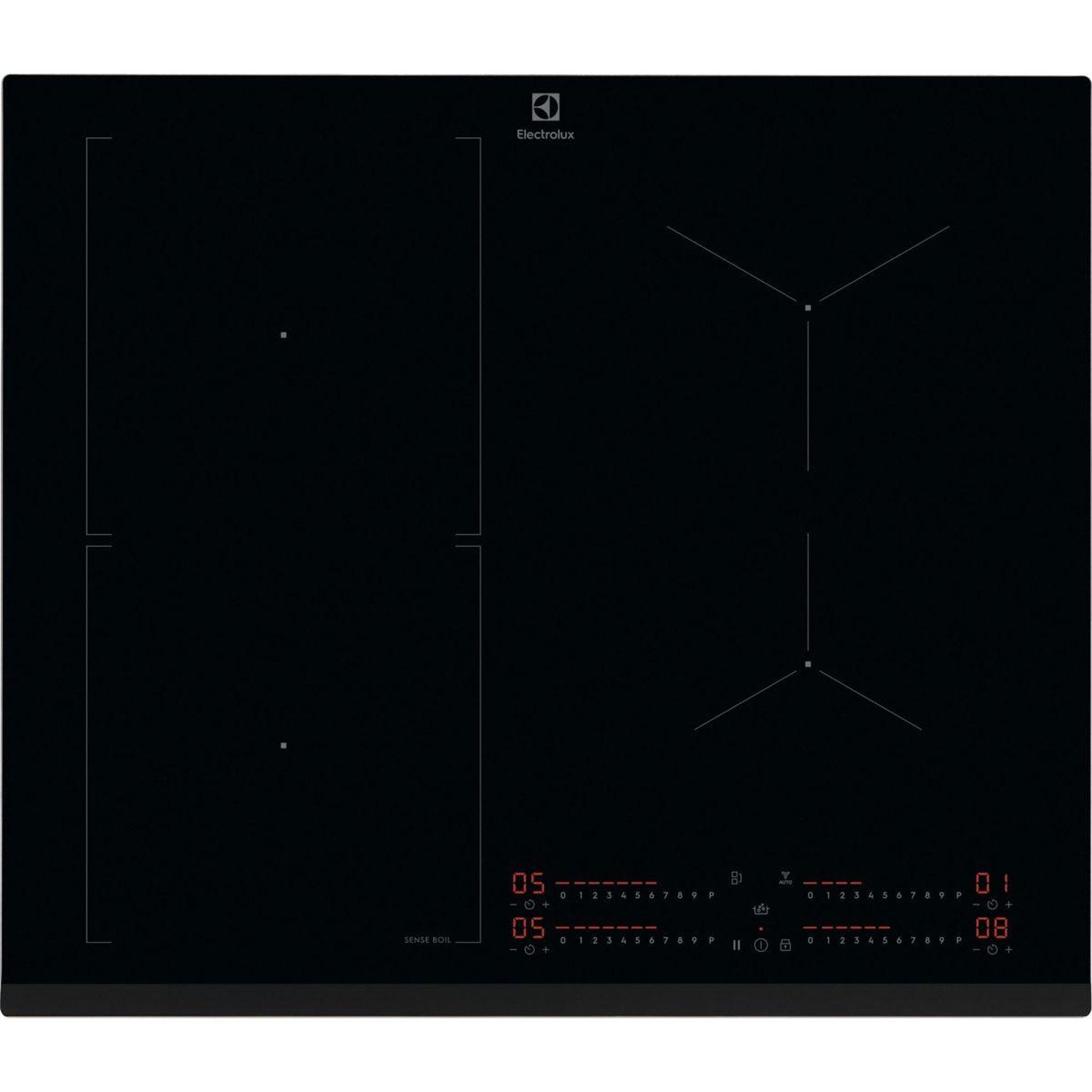 ELECTROLUX Plaque induction EIS62453 - Anti-débordement SenseBoil 4 foyers