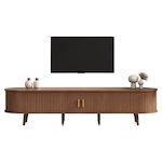 MERAX Meuble tv. Coloris disponibles : Marron