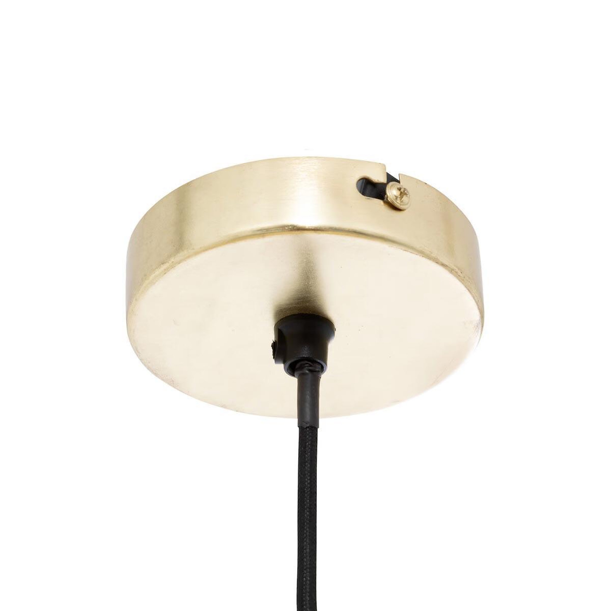 Voir la diapositive 5 : ATMOSPHERA Lampe suspension en métal  arlo  56cm doré