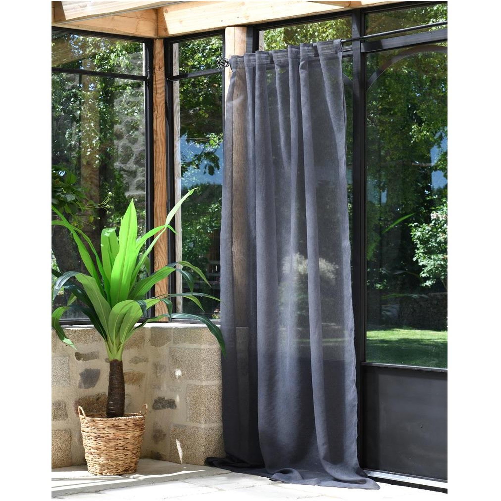 Voir la diapositive 2 : Eden Voilage galon fronceur derbie design et moderne