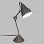 Voir la diapositive 3 : ATMOSPHERA Lampe à Poser Design en Métal  Aude  62cm Gris
