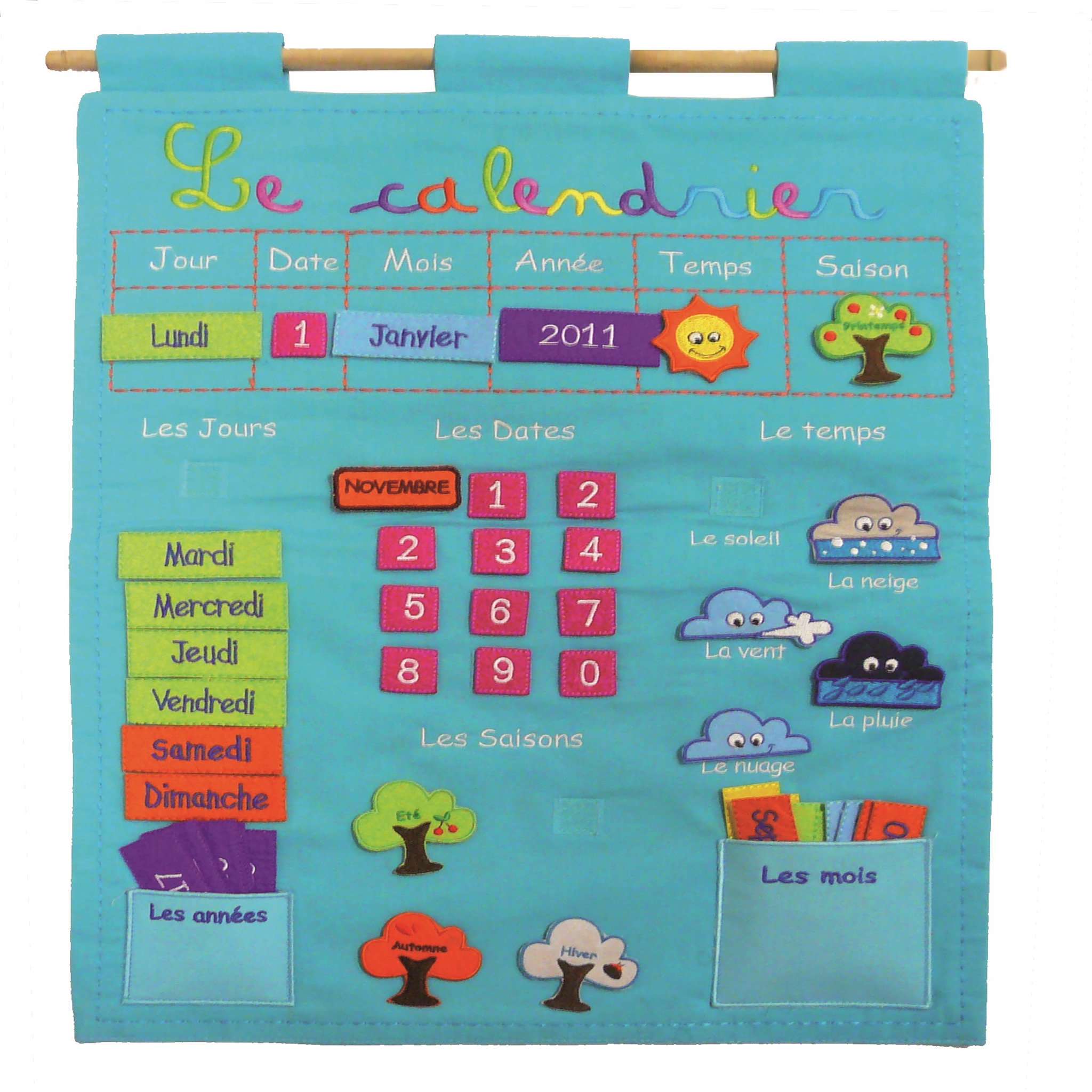 LUDI Calendrier bleu
