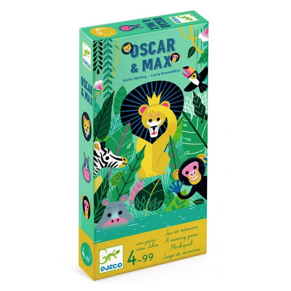 Djeco Oscar et Max jeux de memoire