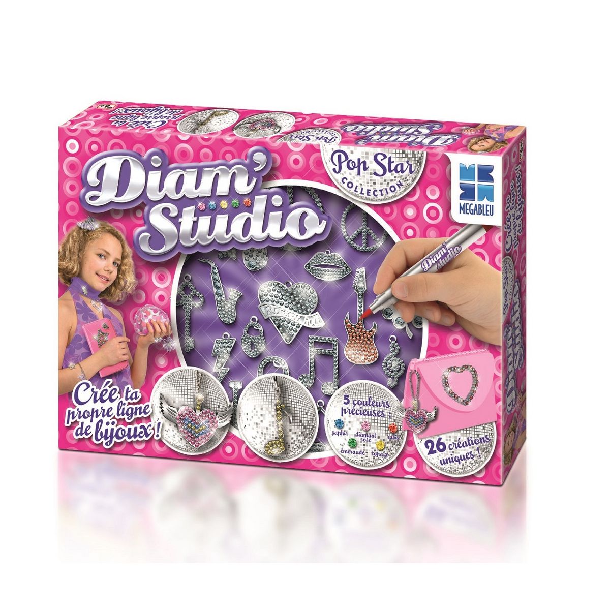 MEGABLEU Diam'studio pop star
