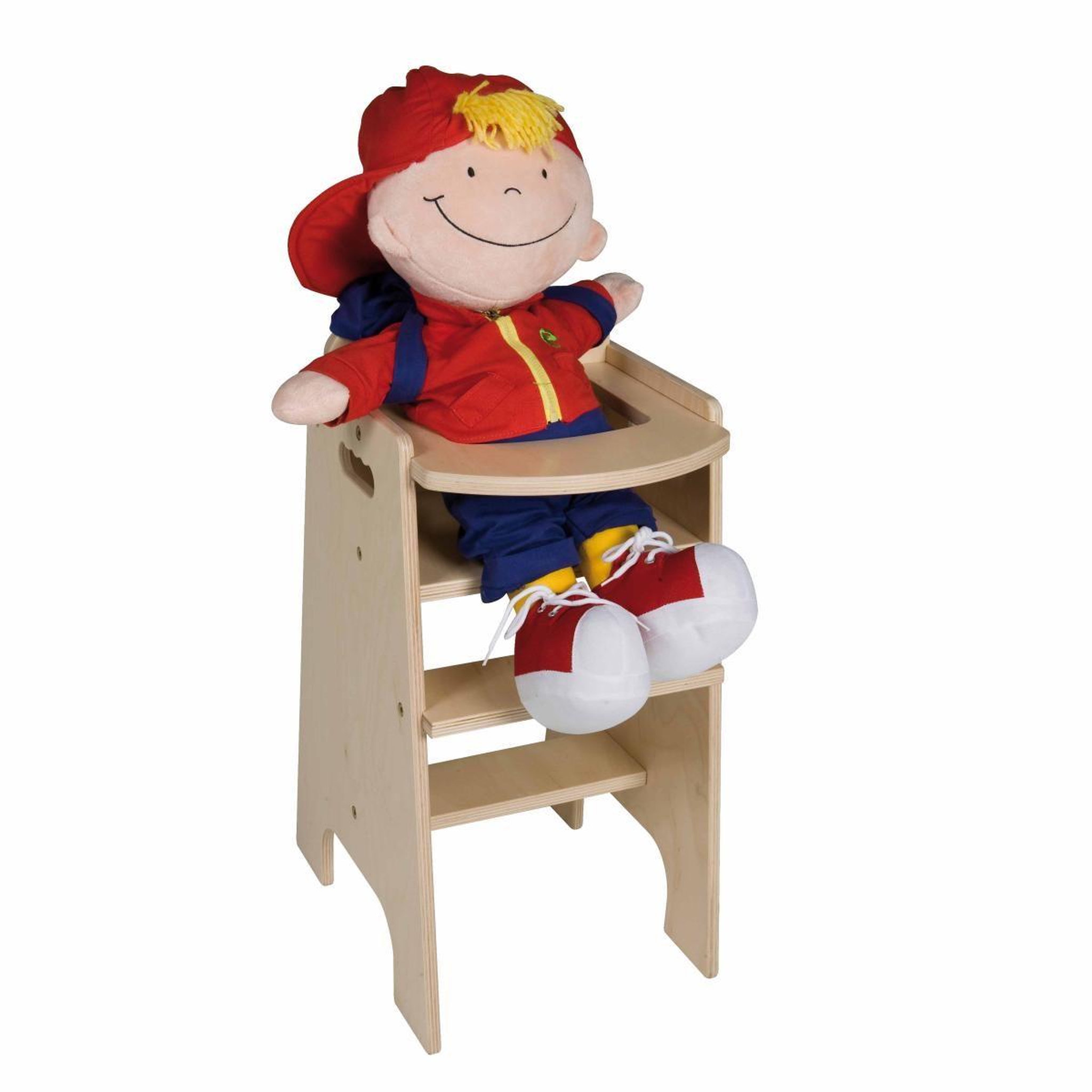 Voir la diapositive 2 : EDUCO Chaise haute pour poupée