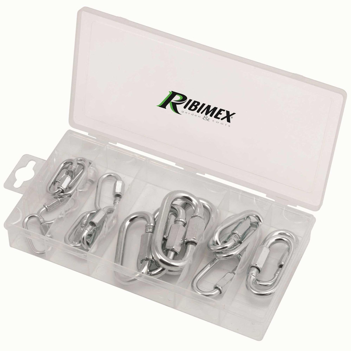 Ribitech Coffret de 20 maillons rapides assortis