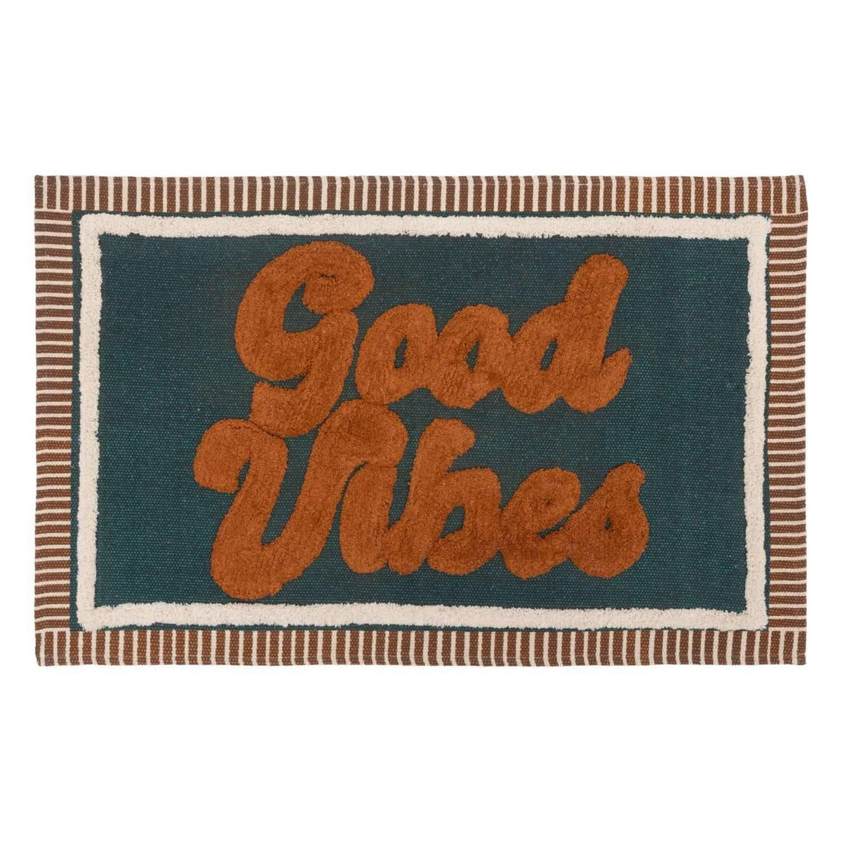 ATMOSPHERA Tapis rectangulaire Good Vibes - 60 x 90 cm - Multicolore