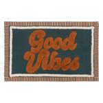 ATMOSPHERA Tapis rectangulaire Good Vibes - 60 x 90 cm - Multicolore