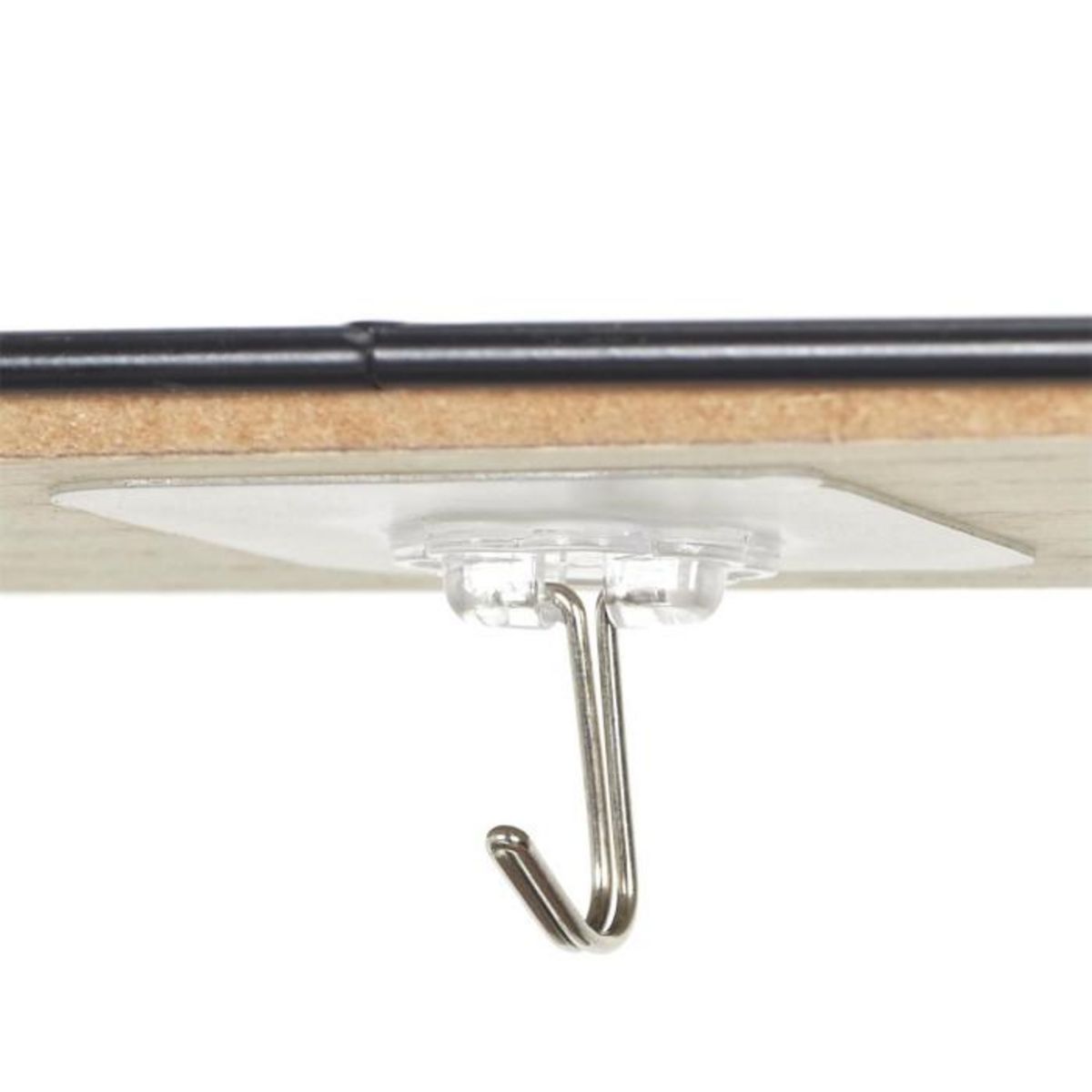 Paris Prix Lot de 10 Crochets Adhésifs  Support  6cm Transparent