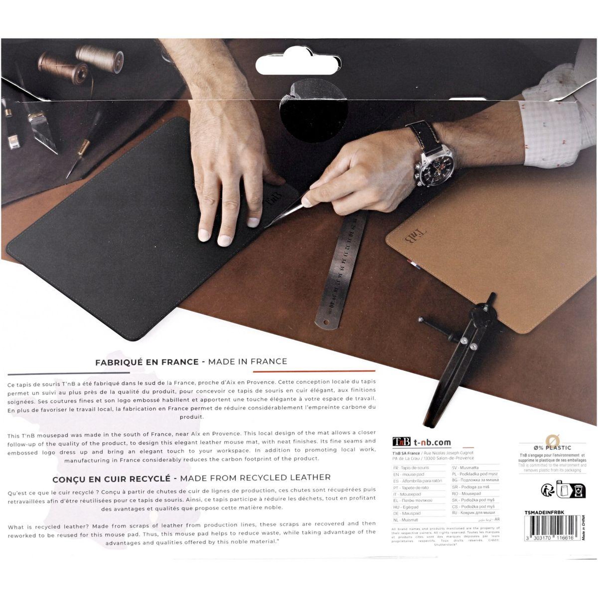 Voir la diapositive 5 : TNB Tapis de souris TSMADEINFR