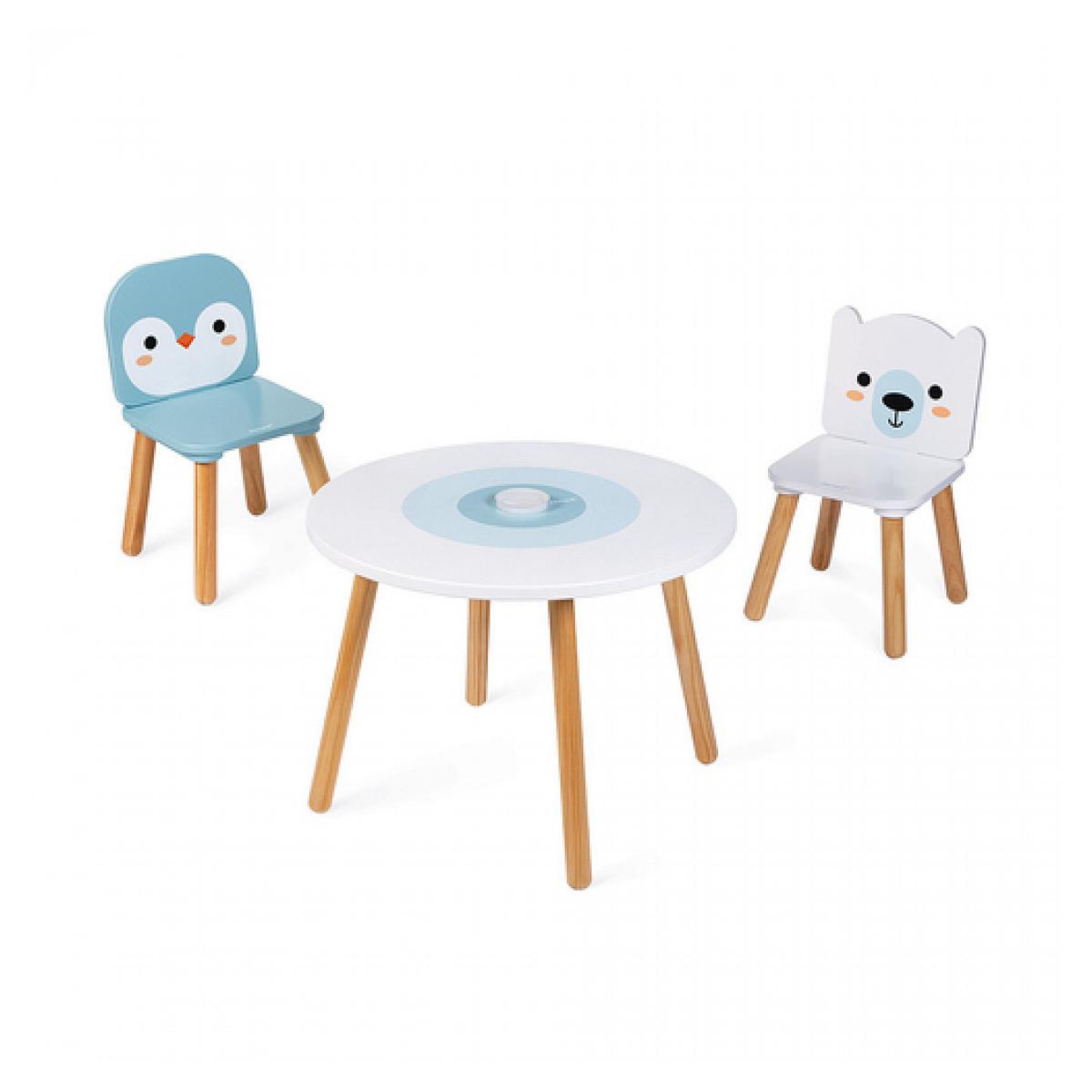 Juratoys-Janod Table et 2 chaises - Banquise