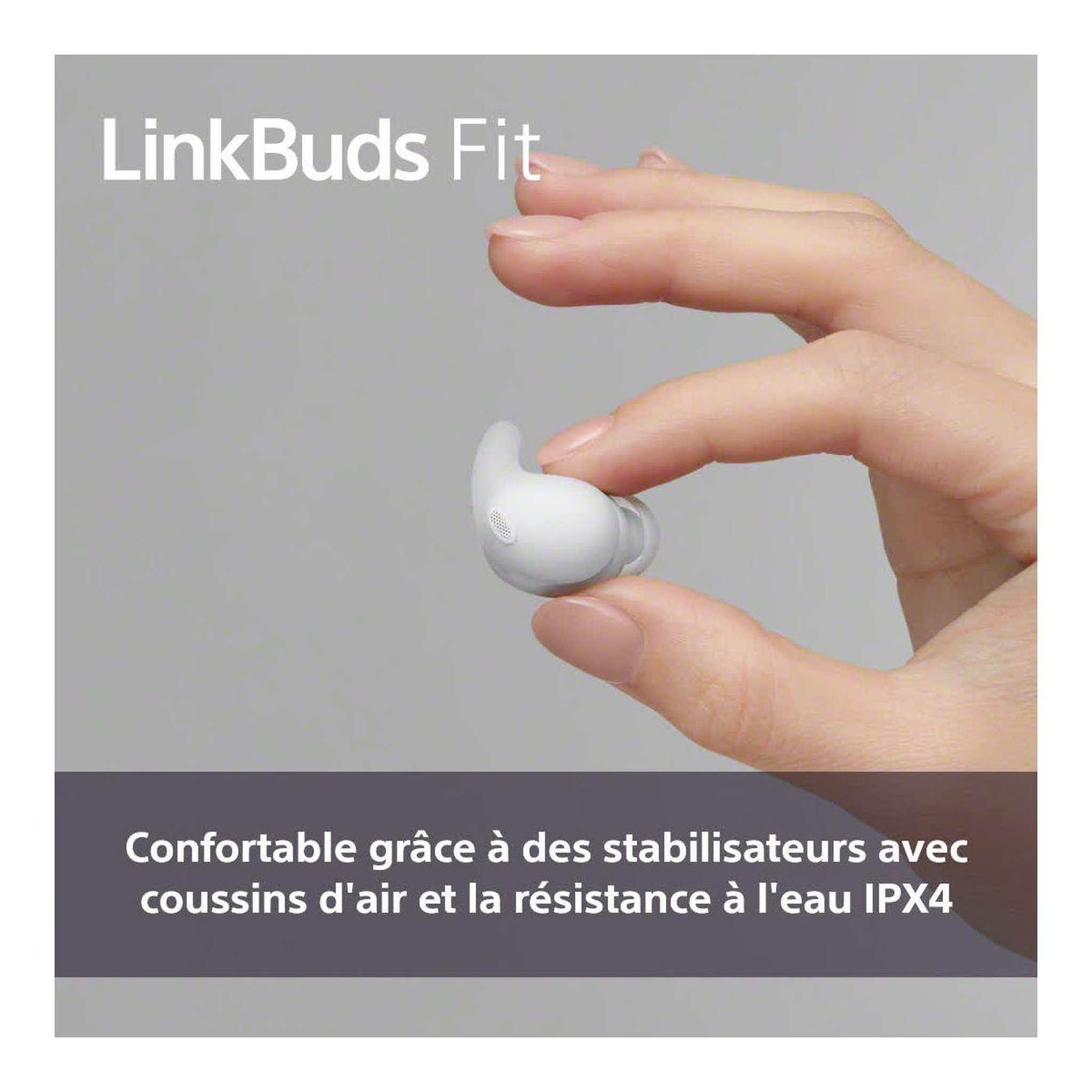 Voir la diapositive 4 : SONY Ecouteurs Linkbuds Fit Noir