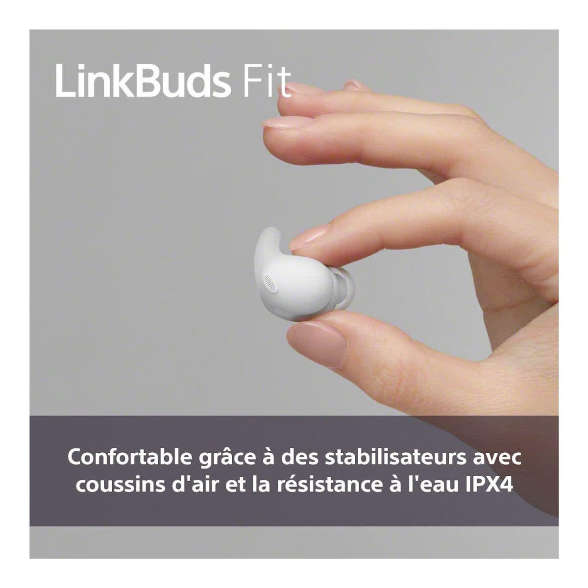 SONY Ecouteurs Linkbuds Fit Noir